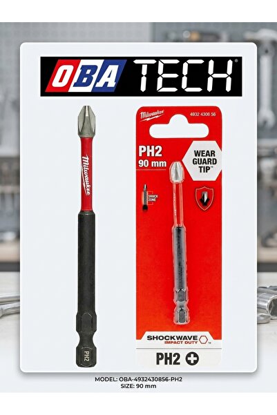 Ph2 Yıldız Bits Uç 90mm Cobalt Çelik Vida Sıkma Ucu