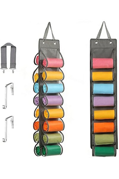 Goodern Closet Hanging Organizer with 16 Compartments,Space-Saving Shirt and ...