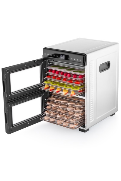 ETA Uscător de fructe Vital Air Dual ETA3302 90000, 1100W, 2 zone independent...