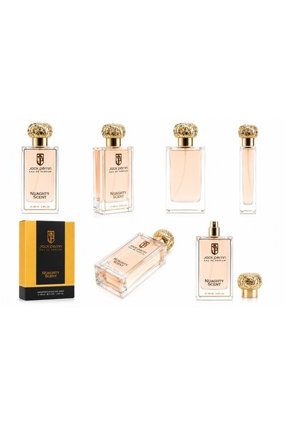 JACK PERRIN Nuaghty Scent Eau De Parfum Spray for Men & Women, 100ml / 3.4 fl. oz. | Long-Lasting Premium Fragrance (Naughty Scent)