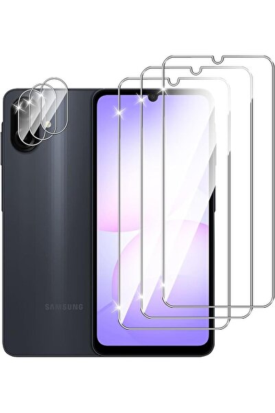 GENERAL Dlexis Screen Protector for Samsung Galaxy A07 Tempered Glass 6 Piece...