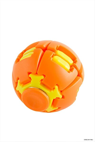 ZERO LAND Zngzrmll Double Bearing Stretch (131654) Spinning Top Orange