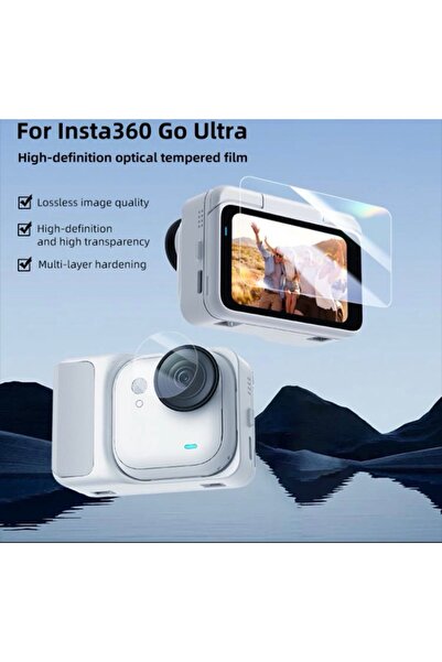 Maraz Insta360 GO Ultra ekran ve lens koruyucu