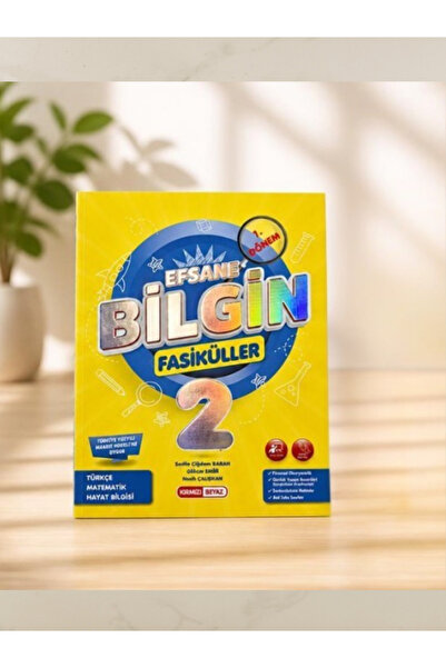 Kırmızı Beyaz Yayınları Kırmızı Beyaz Efsane Bilgin 2 .Sınıf Fasiküller 1. DÖNEM