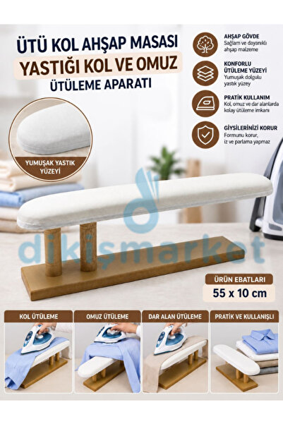 dikişmarket Kol Ütüleme Yastık (Kol Tahtası) / APARAT