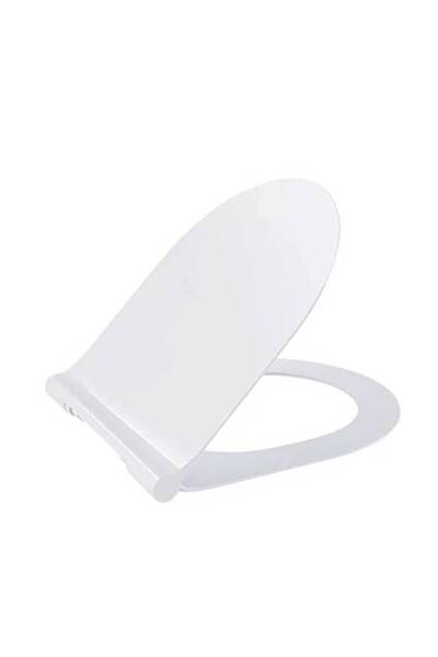 Bocchi - Pure Slim Yavaş Kapanır Duroplast Klozet Kapağı Parlak Beyaz - A0333...