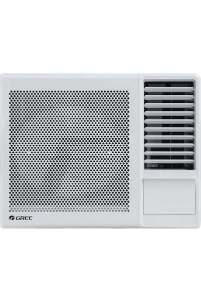 Gree Window Air Conditioner with Rotary Compressor, 1.5 Ton, White, ROMA-R18C3