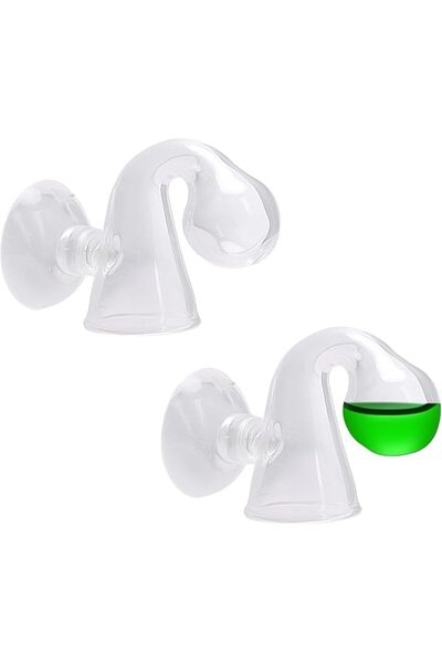 EXCEFORE 2 Pack CO2 Drop Checker, Aquarium CO2 Tester Monitor CO2 Glass Drop ...