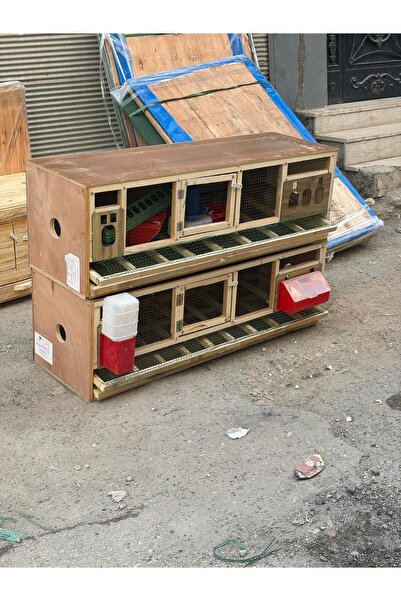 EMRAH DEMİR KAFESCİLİK DMR PET Bıldırcın Kafesi 140×45×45 – Kurulu Sistem (AD...