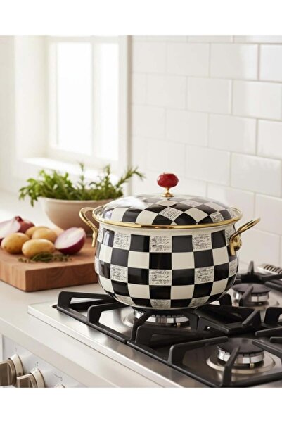 CASA DE BELLA ELITE CLASS EMAYE 20 CM DAMA GÜVEÇ TENCERE 5,25LT