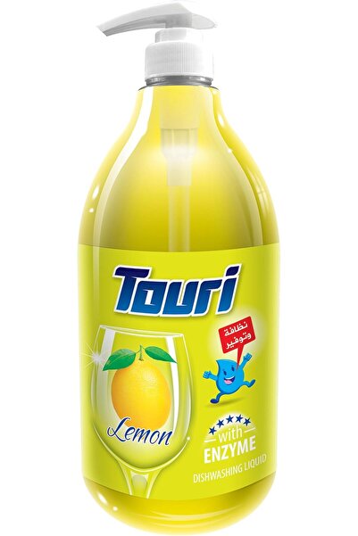 Touri سائل غسيل الأطباق 1500 مل بنكهة الليمون