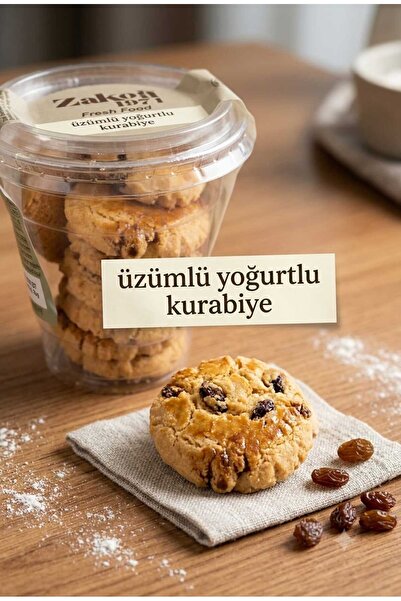 Zakofi Kuru Üzümlü Kurabiye