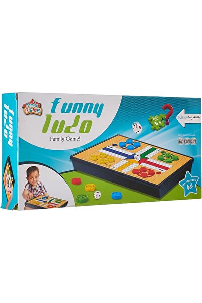 Family Time مجموعة لعبة لودو، مقاس واحد