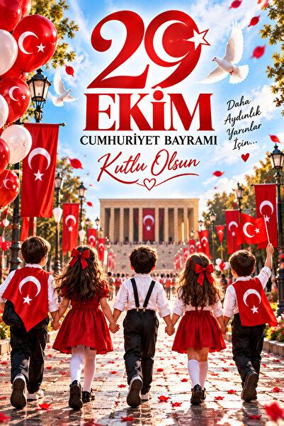 PROMISEBACKDROP2 150x200 cm, 29 Ekim Cumhuriyet Bayramı, Okul Etkinlik Kumaş Fon