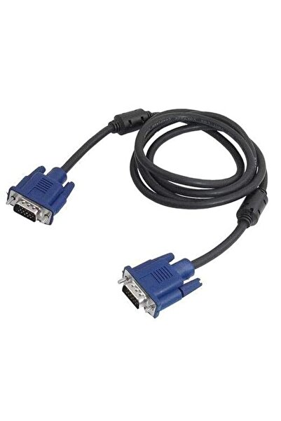 Other Black Blue VGA 3+5 Pin Male to Male Plug Computer Monitor Cable Wire Co...