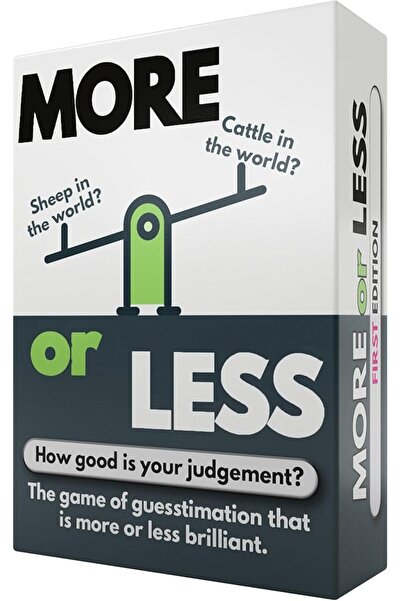 MoreAndMoreCandles More or Less Card Game