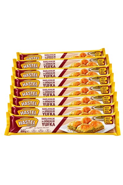 Hastel Baklavalık Yufka 800 gr. x 8 Adet