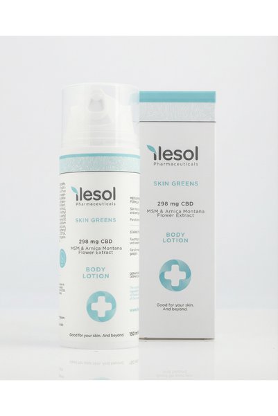 ilesol لوشن إيلسول بتركيبة CBD للعناية اليومية بالجسم وترطيب البشرة بفعالية