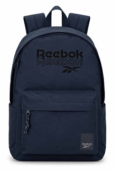 Reebok Lacivert Okul Sırt Çantası Unisex Kız Erkek Çocuk Genç Günlük Çanta 45x33x14 cm