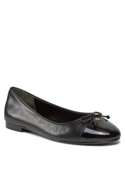 Tory Burch Balerini Cap-Toe Ballet 154511 Negru