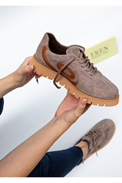 Mammamia 5514 EREN SHOES&BAG حذاء كاجوال مريح وخفيف الوزن مصنوع من الجلد الطب...