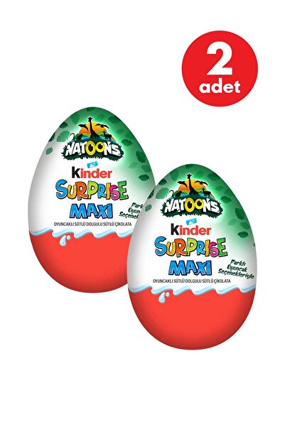 Kinder Sürpriz Maxi Yumurta Çikolata 100 Gr-2-Adet