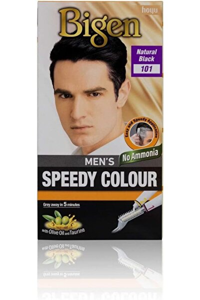 BİGEN MENS SPEEDY COLOR 101 NATURAL BLACK