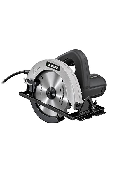 KRAFTNER Fierastrau circular 1400W, 5300rot/min, disc 185mm, taiere 65mm la 9...