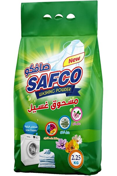 Safco مسحوق منظف 2.25 كجم قليل الرغوة