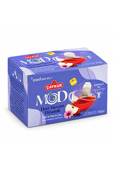 Çaykur Mod Four Seasons Dynamic Cup Tea Bags 2X20 40Gr.