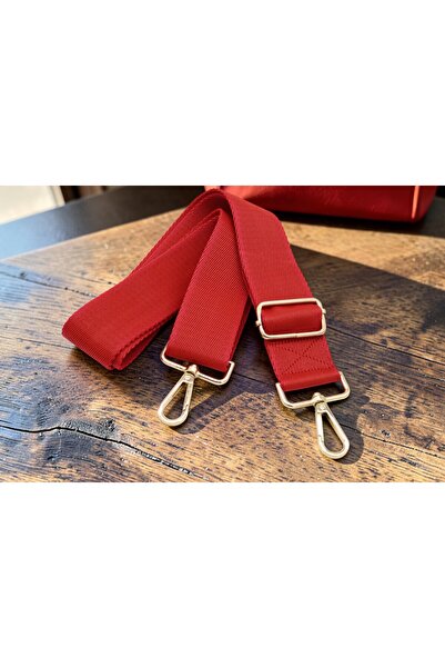 Anatolia Red Polyester Adjustable Bag Strap