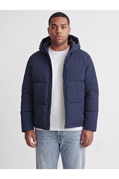 Jack & Jones Plus Geacă pentru bărbați, mărimi mari, cu glugă, croială normal...