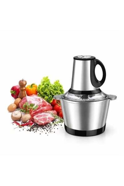 Gennext Stainless Steel Electric Meat Grinder 3L – Multipurpose Food Chopper ...