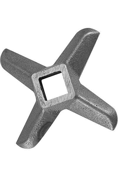 GENERAL Steel Meat Grinder Blade, Silver, Rust-Resistant, Wing-Shaped Design,...