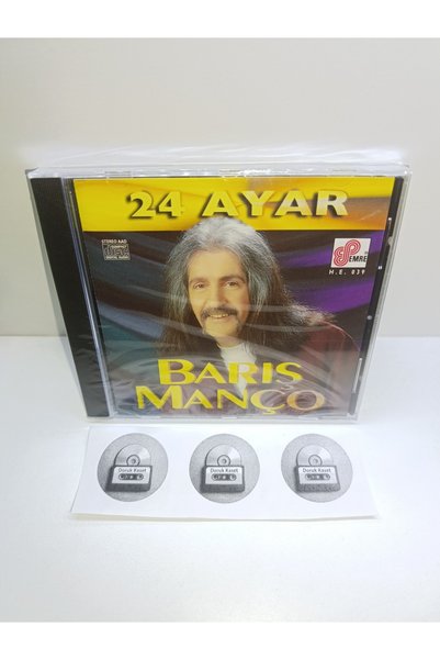 CD Barış Manço 24 Ayar orjinal dönem