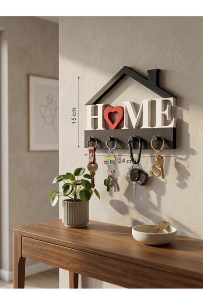 Fulmin Decorative Home Entrance Key Hanger Wall Mounted Key Holder Organizer