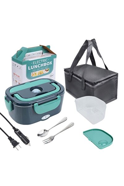 NeoHeaven Cutie de prânz electrică portabilă pentru încălzirea alimentelor, c...