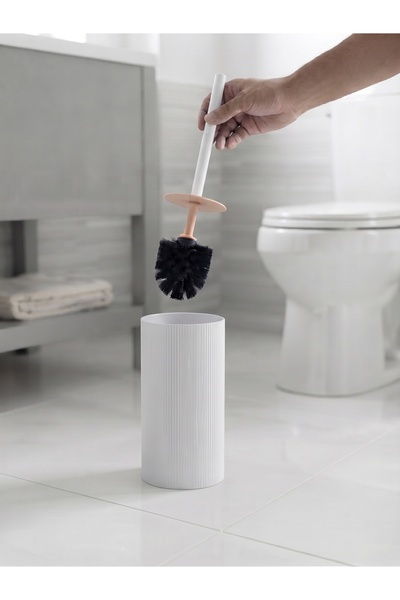 İndecor Houseware Βούρτσα μπάνιου Liza με κάλυμμα - Βούρτσα τουαλέτας Βούρτσα...