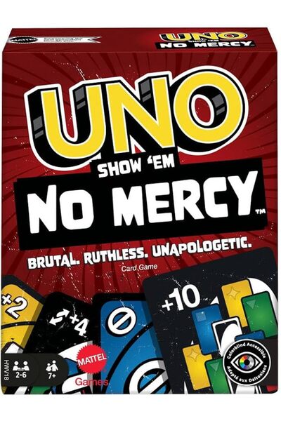 GENERAL Uno Shu Am No Mercy Game by Mattel Games, Child