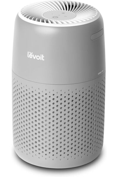 Levoit أجهزة تنقية الهواء لغرف النوم (كور ميني جراي)