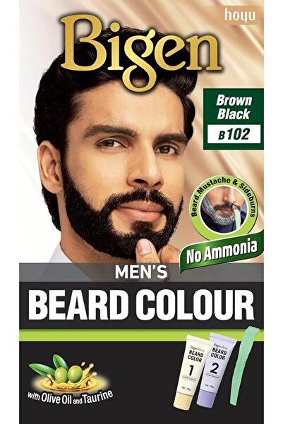 BİGEN MENS BEARD COLOR B102 BROWN BLACK