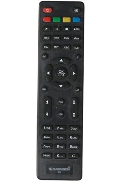 BURAQ جهاز تحكم عن بعد لجهاز استقبال الأقمار الصناعية توكيوسات X500 HD