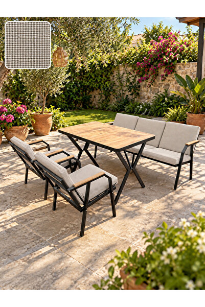 Dekoroom's Duru 3-1-1 / Masalı / Bahçe - Balkon Mobilyası