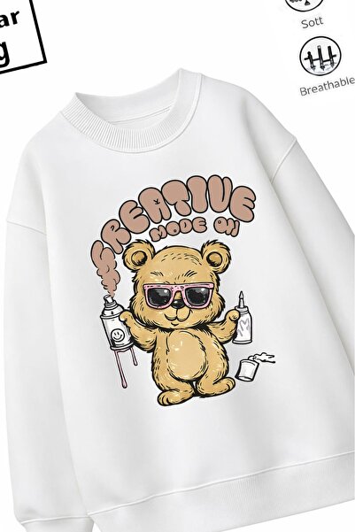 Belya Kids Wear Trend Kids Model unisex Full Fit Oversize Teddy Bear Design 2...