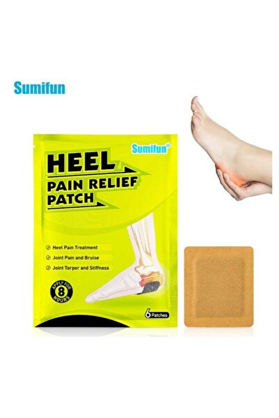 SUMIFUN 6-Piece Heel Pain Relief Patch, Patch For Feet Relieve Heel Pain, Foo...