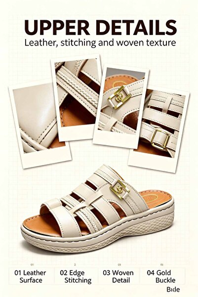 SaudEva Foot Leather Slippers Comfortable Slip-On Shoes Made in Saudi Arabia ...