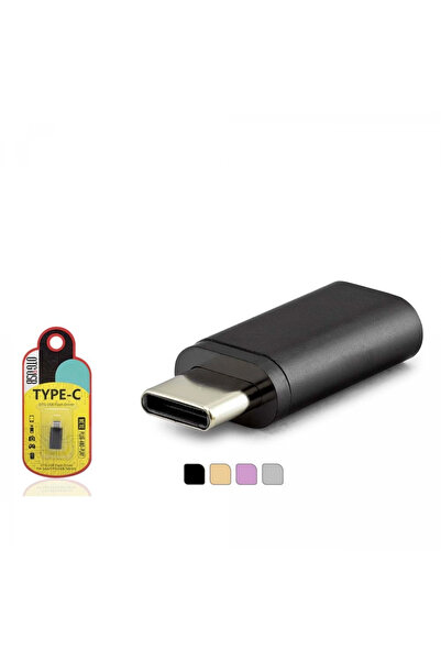 HADRON HDX5053 Lightning to Type-C Şarj Dönüştürücü Adaptör Çok Renkli