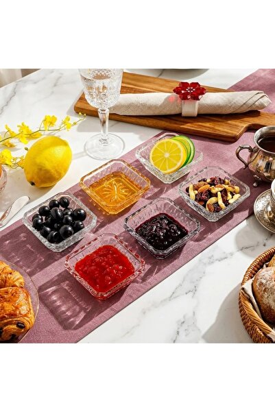 Ryan 6 Pcs/Set Flower Design Candy Bowl Nut Bowl Snack Bowl Serving Dish Food...