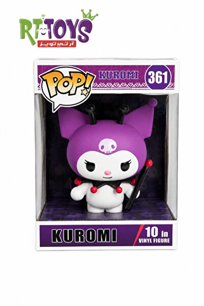 Generic Brand Assembled Kuromi Figure with a Unique Design and Vibrant Colors