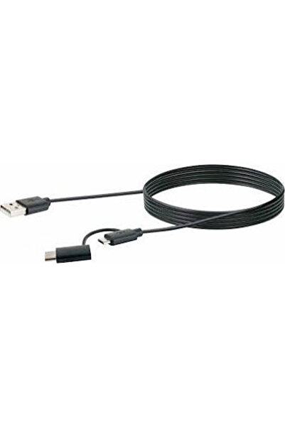 Schwaiger Cablu USB 3.1 St. C la 2.0 Micro B 1,00m negru